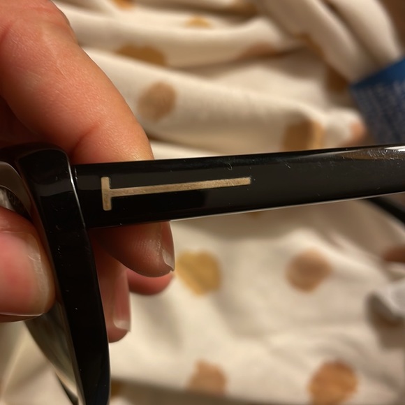 Tom Ford Black Cat Eye Sunglasses - Picture 12 of 13